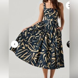 Vinya drop midi waist